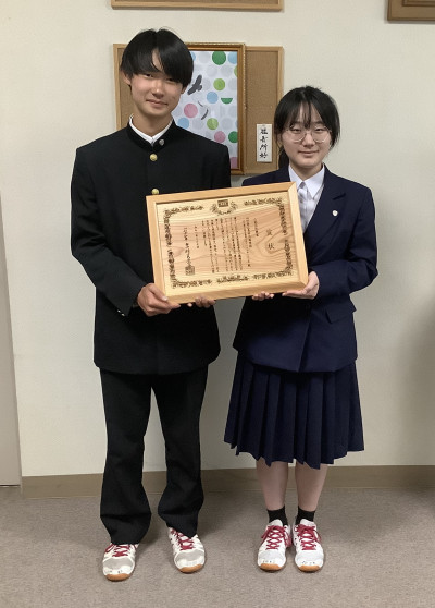 表彰式（再）